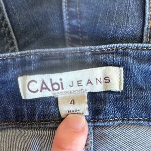 CAbi Dark Wash Denim Jeans